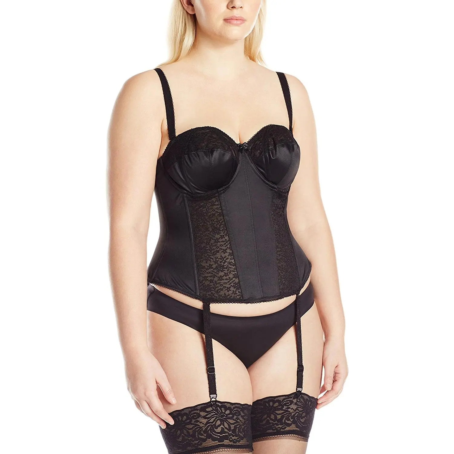Goddess Womens Adelaide Plus Size Underwired Basque