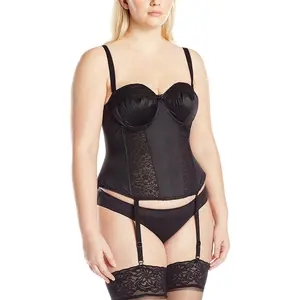 Goddess Womens Adelaide Plus Size Underwired Basque