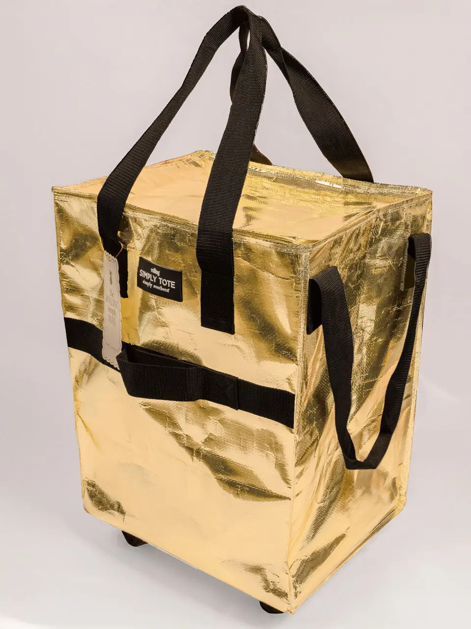 SIMPLY SOUTHERN ROLLING TOTE Bag SIMPLY SOUTHERN ROLLING TOTE Bag