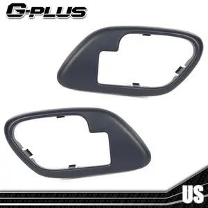 Fit For 95-99 Chevy GMC Truck LH & RH Blue Inside Door Handles Bezel Pair