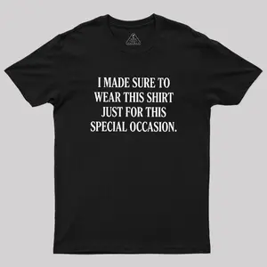 Formal Sarcasm Geek T-Shirt