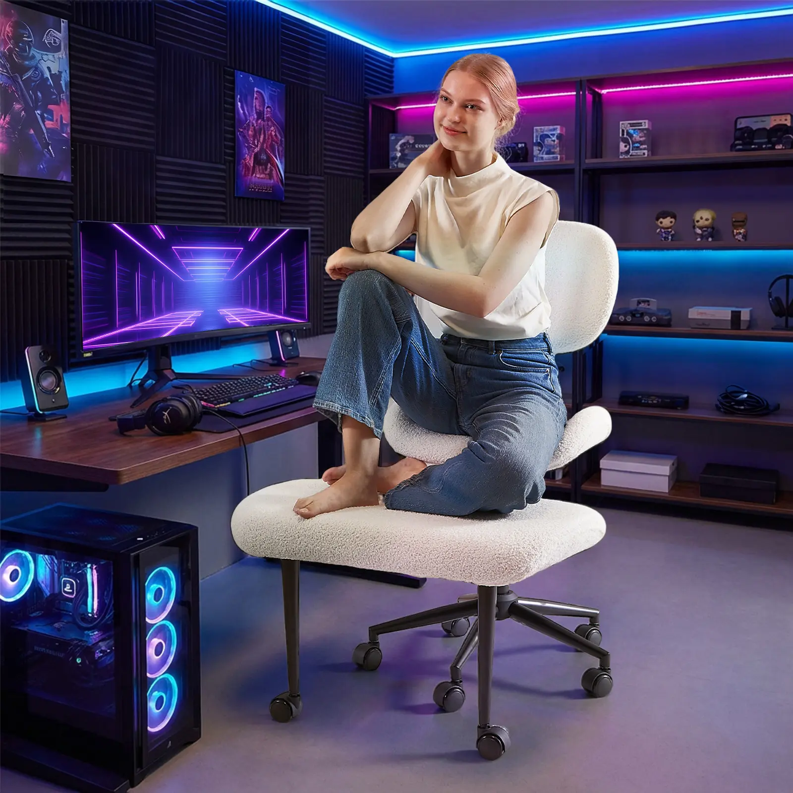 Upgraded Off-White (Teddy Fabric)