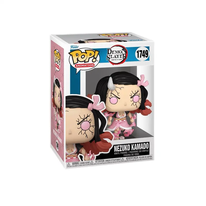 Funko Pop! Nezuko Kamado #1749 (Demon Slayer) Vinyl Figure - Anime Fan - Collectible Figurine