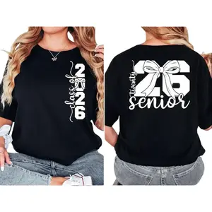 Comfort Senior 2026 T-shirt, Class Of 2026 Tee, Graduation T-Shirt, High School Senior T-shirt Gift