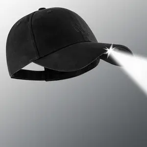 Panther Vision LED Hat Light POWERCAP Baseball Cap with Light Built-in LED Cap Visor Light, IPX4 Rating, Bright Headlight, Outdoor Sport Cold Weather outdoor hat night walk