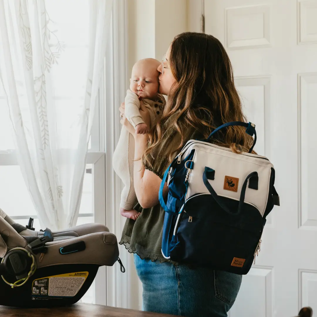 Sleepy Panda Everly Diaper Bag Backpack - Lightweight and Durable