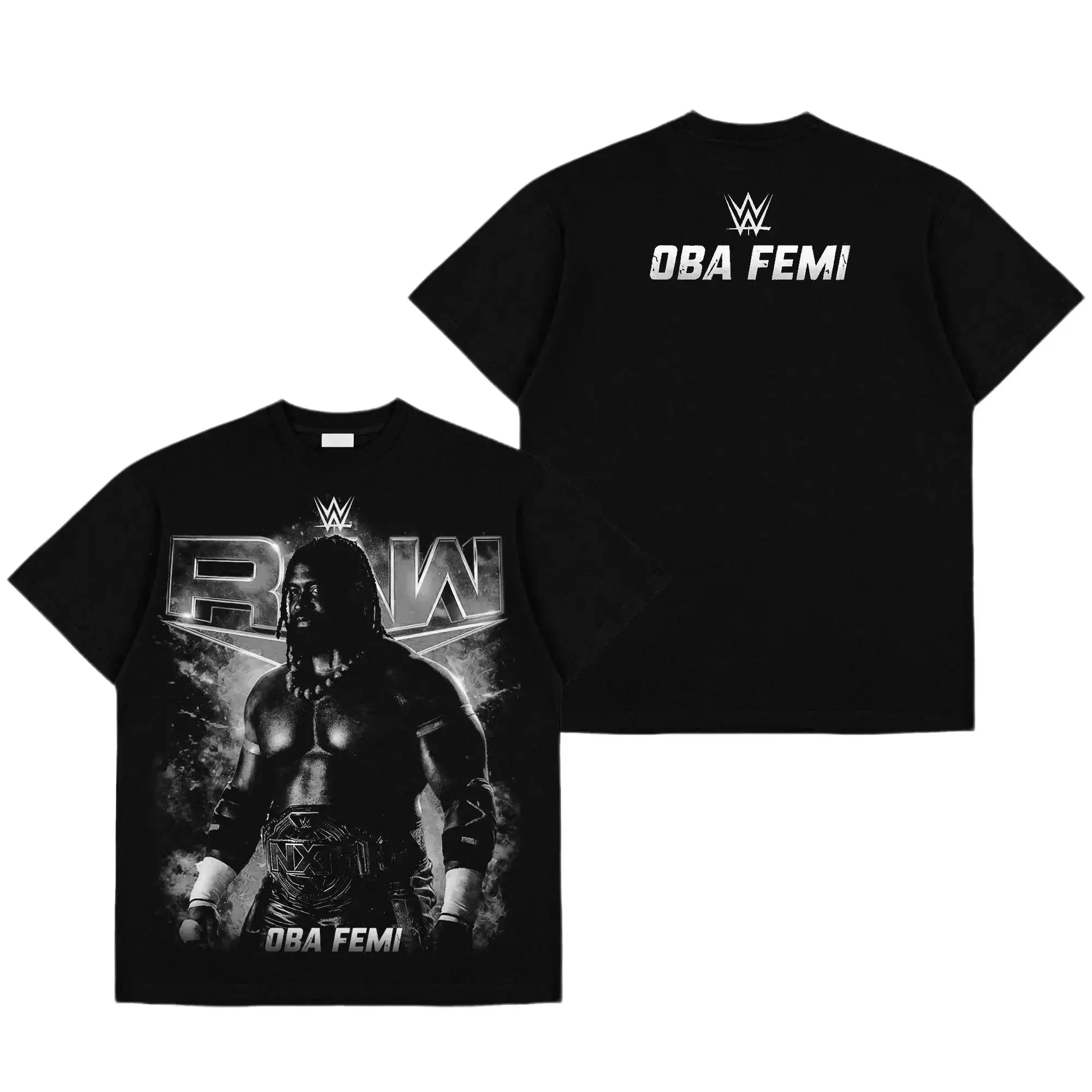 [WWE] Oba Femi - The Ruler Premium Cotton T-Shirt,,  Retro WWE Graphics Tee, Wrestling Shirt, Gift For Fan , For Men And Women
