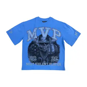 RK1481974 - MVP Studs n Rhinestone Boxy Graphic T-Shirt