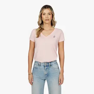 Women's V-Neck Jersey T-Shirt — Potpourri