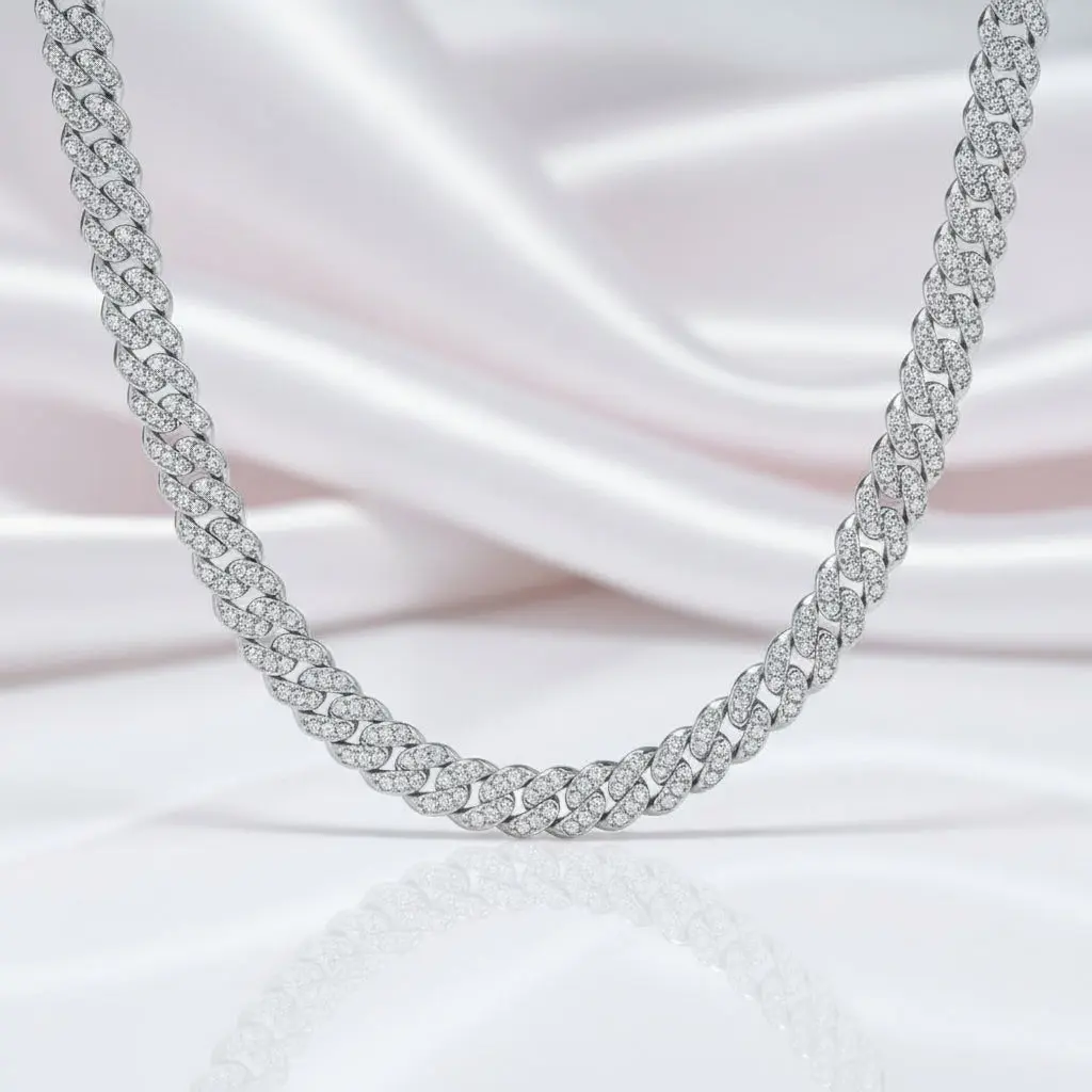 8.5 Ct Round Diamond Option Necklace