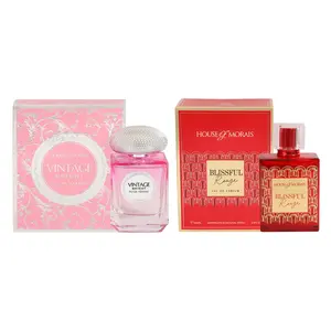 House of Morais Bundle of Blissful Rouge & Vintage Bright Spray Perfume Eau de Parfum for Women 100ml - Regular Edition