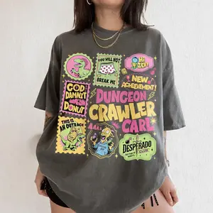 Dungeon Crawler Carl Stamp Comfort Colors Shirt, God Damnit Princess Donut Tshirt, I’m Yelling Carl, You Will Not Break Me, SciFi Book Lover