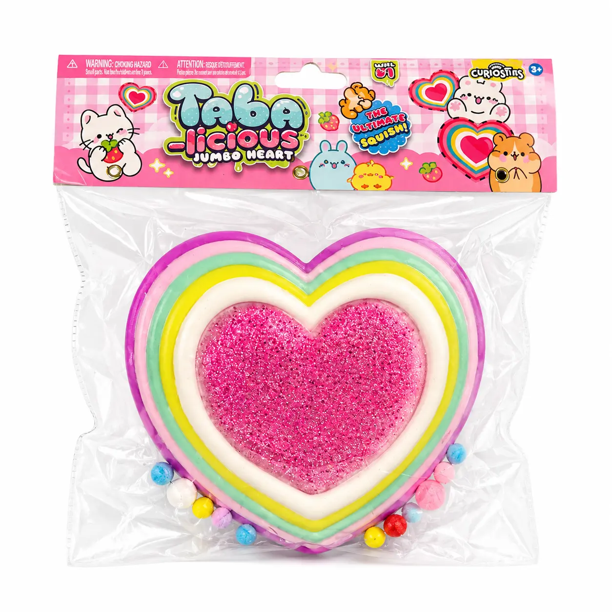 ORB Toys - Tabalicious Jumbo Heart Squishy