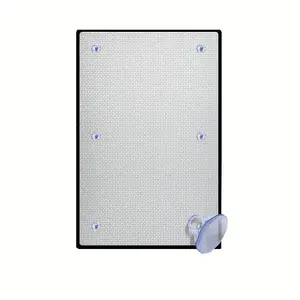 Window Sun Protection and Heat Insulation Film, No Drill Application for Sunroom, Durable Aluminum Light Blocking Shade