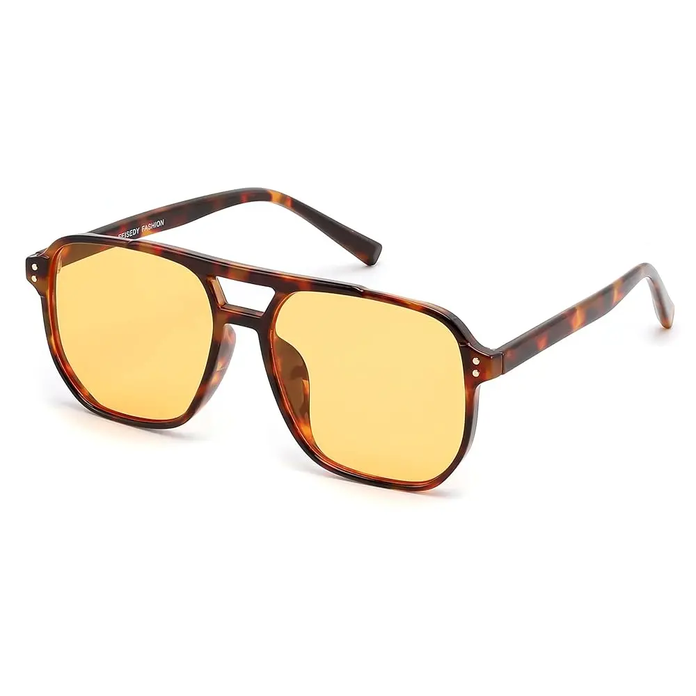032 Tortoise Frame/Yellow Lens