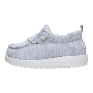 HEYDUDE Lildude Stretch Jersey - Comfortable Slip on Shoes for Infants