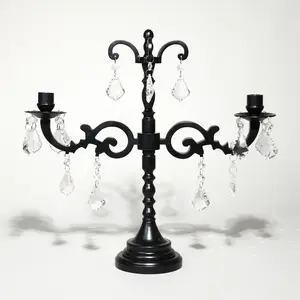 Luxury Crystal Candelabra - Handcrafted Elegant Wedding Centerpiece