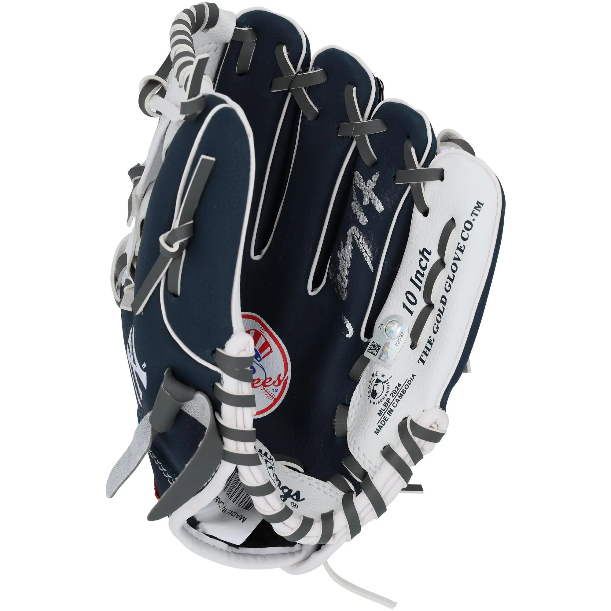 Anthony Volpe New York Yankees Autographed Rawlings Replica Glove - Fanatics Authentic Certified