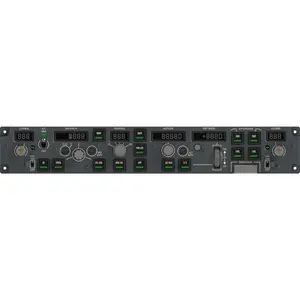 Cockpit Simulator 737X MCP Flight Simulator Mode Control Panel, Full Scale 1:1 Replica Mode Control Panel, Realistic Operation, Plug and Play, USB, Compatible With PC