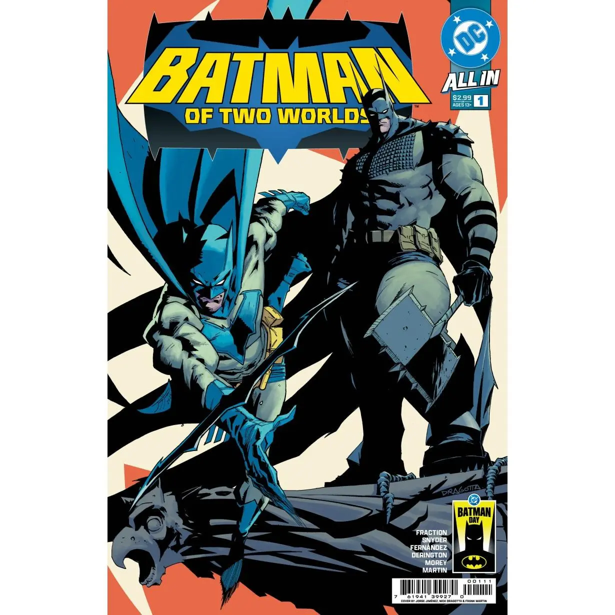 Batman Day 2026: Batman of Two Worlds #1 - Absolute Batman Crossover
