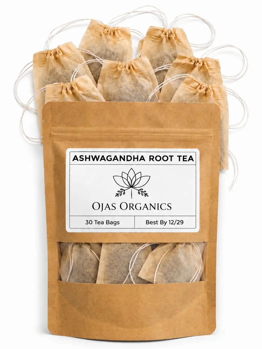 Organic Ashwagandha Root Tea Bags