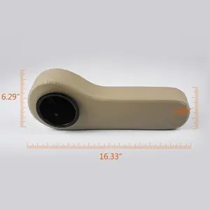 Armrest Cushion w/Cup Holder Rear Seats Pair Fit For Vehicle  Club Car Golf Cart Upgraded Version