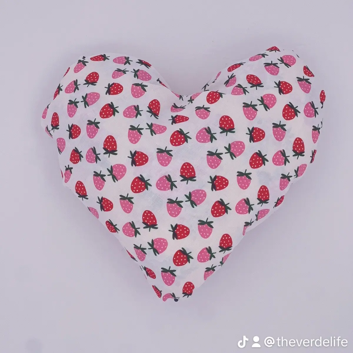 Cute Mini Strawberry Pillow Fabric Soft