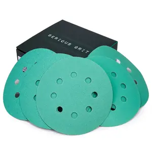 5" 8 Hole Hook & Loop Sanding Discs