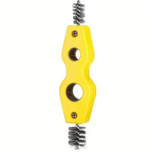 4-In-1 Copper Pipe Cleaner, Double-ended Cleaning Brush, Copper Pipe Cleaner for Brazing, Plumbing, Soldering, Household Items