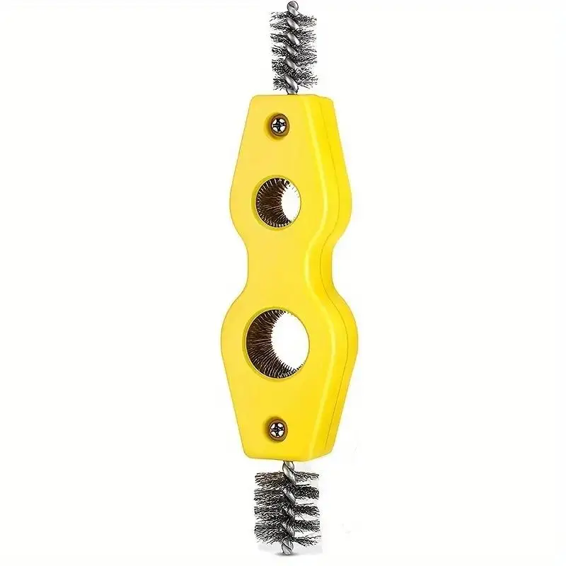 4-In-1 Copper Pipe Cleaner, Double-ended Cleaning Brush, Copper Pipe Cleaner for Brazing, Plumbing, Soldering, Household Items