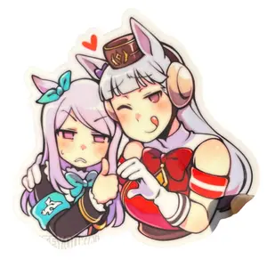 PREORDER Umamusume Goldship x Mejiro Mcqueen Sticker