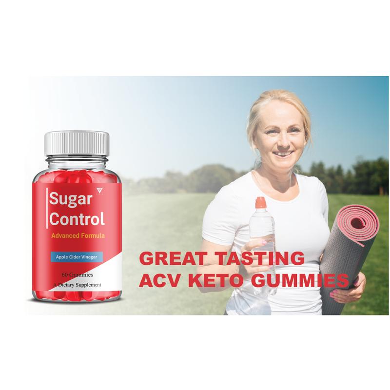 (2 Pack) Sugar Control Keto Gummies, SugarControl Keto ACV Support (120 Gummies)