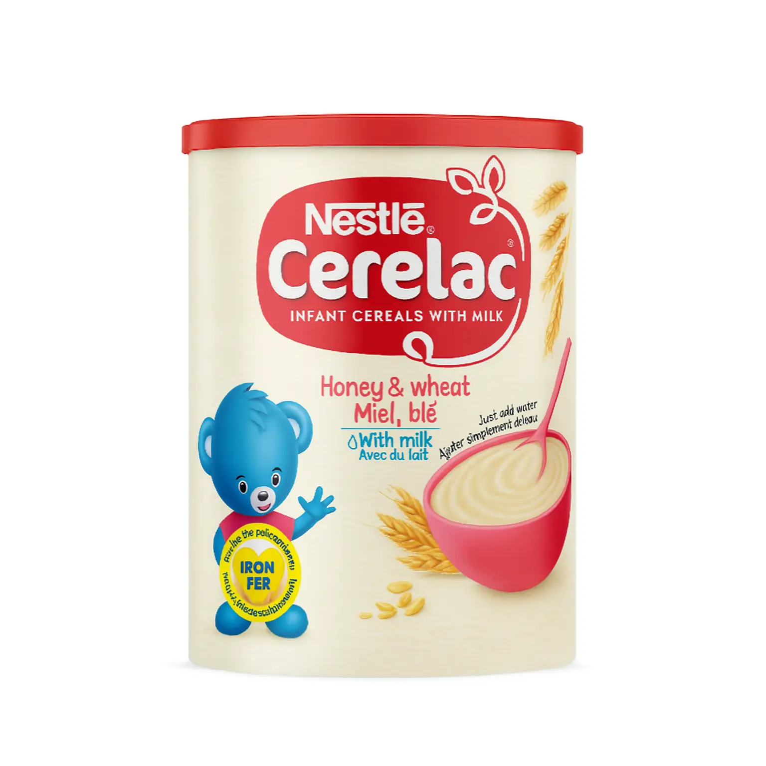 Cerelac – Honey & Wheat, 1KG (Nestlé Infant Cereal with Milk)