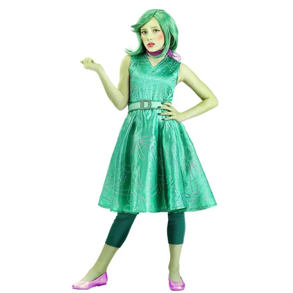 Girl's Disney and Pixar Inside Out Disgust Costume (© Disney) (© Disney/Pixar)