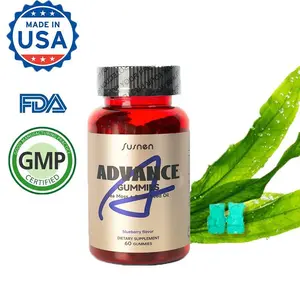 Susnen Sea Moss+Black seed Oil|60 Gummieslmmune Support & Digestive Health |Natural SeaMoss Supplement Rich in Minerals & Vitamins-FDA and GMP Certified