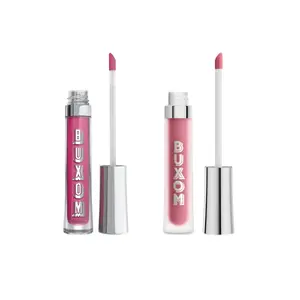 BUXOM Full-On Plumping Bundle - Cream Lip Gloss & Polish with Hyaluronic Acid & Peptide Complex for All Skin Types
