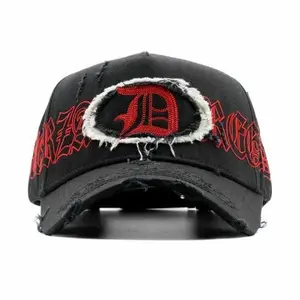 (WITH BOX) Dandy Hats x Fuerza Regida "Distressed" Snapback Cap – Premium Streetwear Collaboration Featuring Bold Corridos-Inspired Design, High-Quality Embroidery, and a Modern Adjustable Fit Created for Fans of Urban Latino Fashion