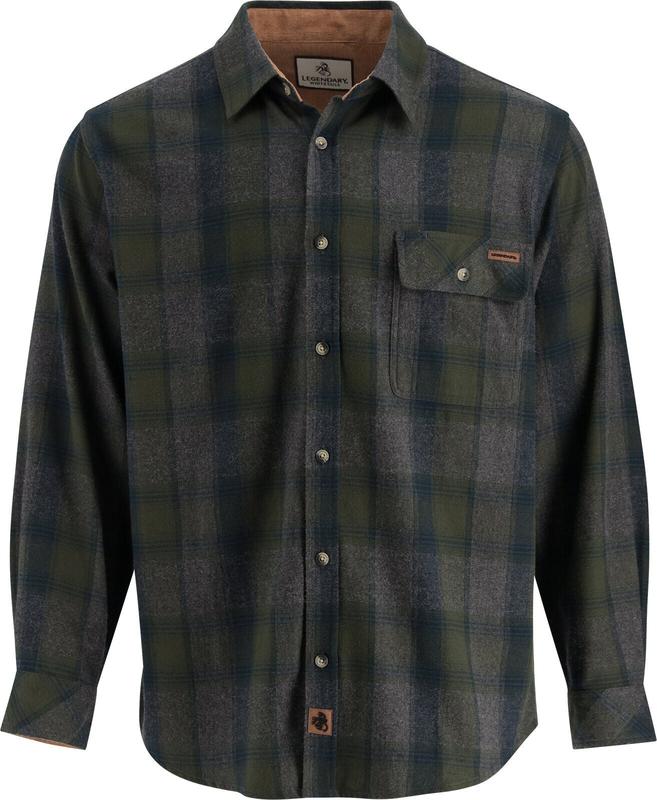 Legendary Whitetails Men's Buck Camp Flannel Shirt