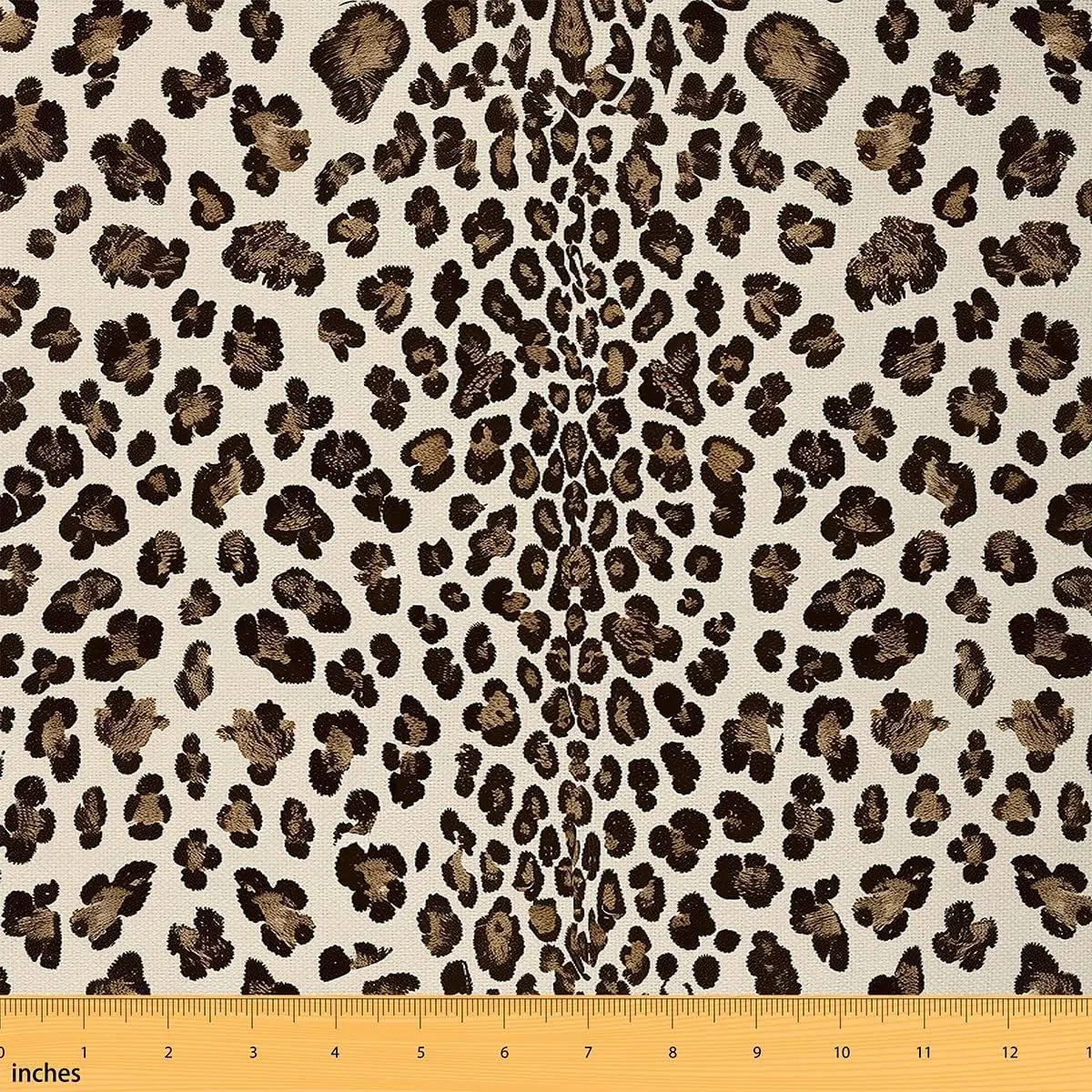 Leopard Print Fabric by The Yard Cheetah Upholstery Fabric