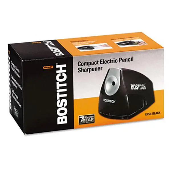 Stanley Bostitch Compact Desktop Electric Pencil Sharpener Black