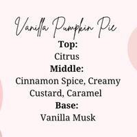 Vanilla Pumpkin Pie 