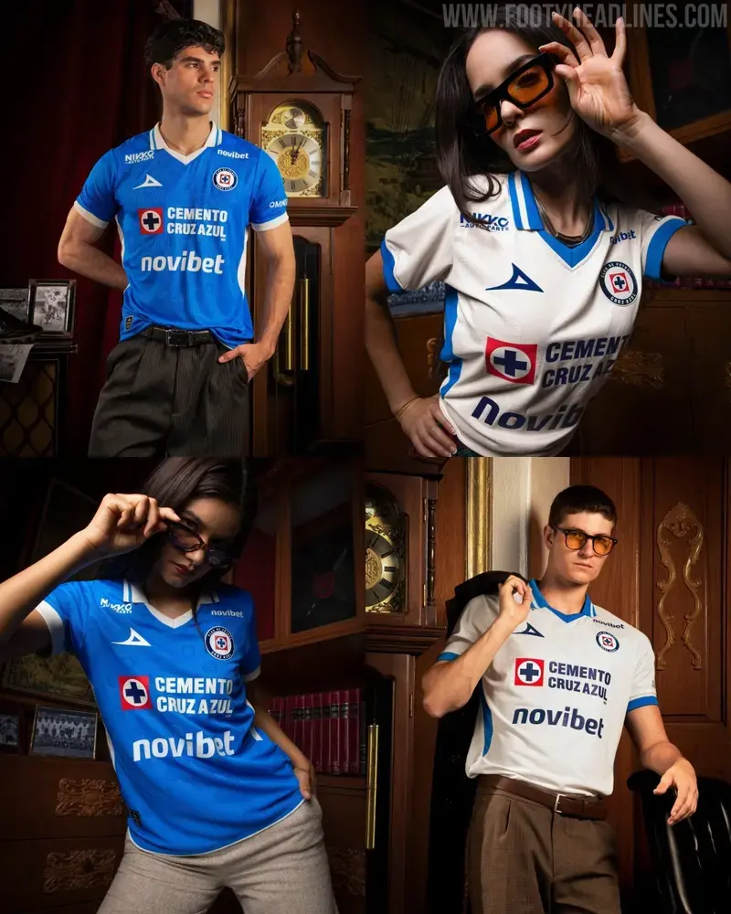 Cruz Azul Full Logo Soccer Jersey 2026–2027, All-Over Print Blue White Football Fan Jersey, Unisex Game Day Sports Top, Breathable Athletic Shirt, Lightweight Match Day Apparel, Sizes XS–5XL