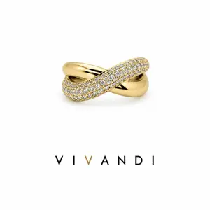 Vivandi Infinity Crystal Ring