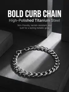 Stainless Steel Cuban Chain Bracelet, Multiple Widths Available, Hip-Hop Style, Layerable, Stackable Bracelets, Minimalist Design, Perfect for Daily Wear, Parties, Gifts