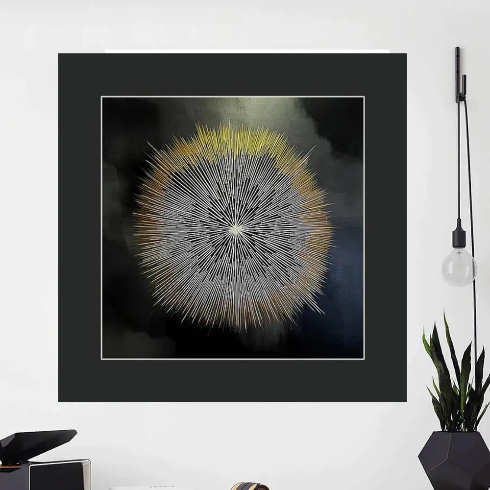Golden Heart Stoppers- Giclee Art Print