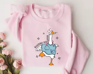 Silly Goose Registered Nurse Sweatshirt, Nursing Student Hoodie, Nursing School, Nurse Shirt, For Work RN, Nurse Life Sweatshirt, CNA Hoodie