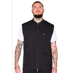 Barber Strong Barber Vest Black