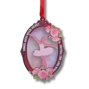 Ballet Ornament, Ballet Ornaments For Christmas Tree, Ballerina Ornament For Girls Woman, Gifts For Ballerinas, Dance Lovers, Dance Teachers, Lovers Tree Decor