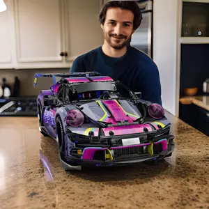 1611pcs limited edition supercar model building block set, building block toy, ideal birthday, New Year and Valentine's Day gift