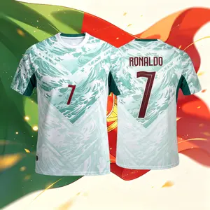 2026 Portugal Home Away 7# Ronaldo Short Long Sleeve Soccer Jersey